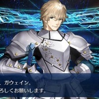 ガウェインピックアップまだー？陽射しのあるフィールドではBアップあり、さらにNPチャージに星獲得、ガッツとスキルが優秀!!