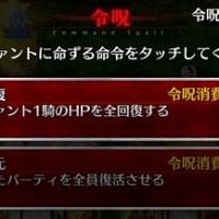 新しい令呪の命令って何の効果だろうな？自害自害言われてるけど一時退避とか交代だったら便利だよね